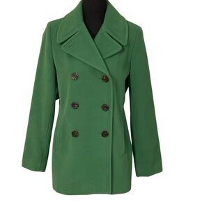 Calvin Klein Women’s Double Breasted Classic Pea Coat/Jacket